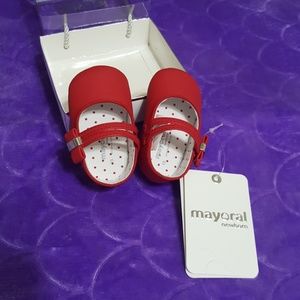Precious baby shoes for baby girl. NEW WITH TAGS.